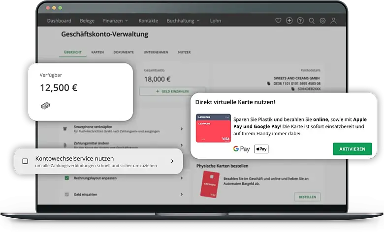 Grafik geschaeftskonto verwaltung lexoffice rechnungsprogramm buchhaltungssoftware 1312x0 c center