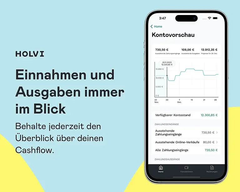 Screenshot partner holvi 003 lexoffice rechnungsprogramm buchhaltungssoftware