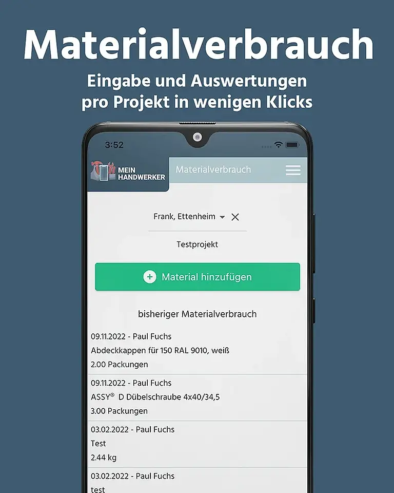 Screenshot partner mein handwerker app 006 exoffice rechnungsprogramm buchhaltungssoftware 800x0 c center