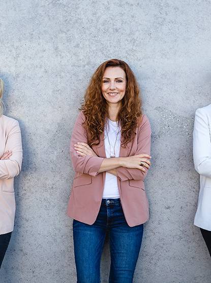 Die Gr&uuml;nderinnen von Netzwerk Bossin, Anika, Denise und Kirsten
