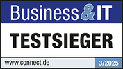 Lexware Office ist Testsieger 2025 bei Business und IT