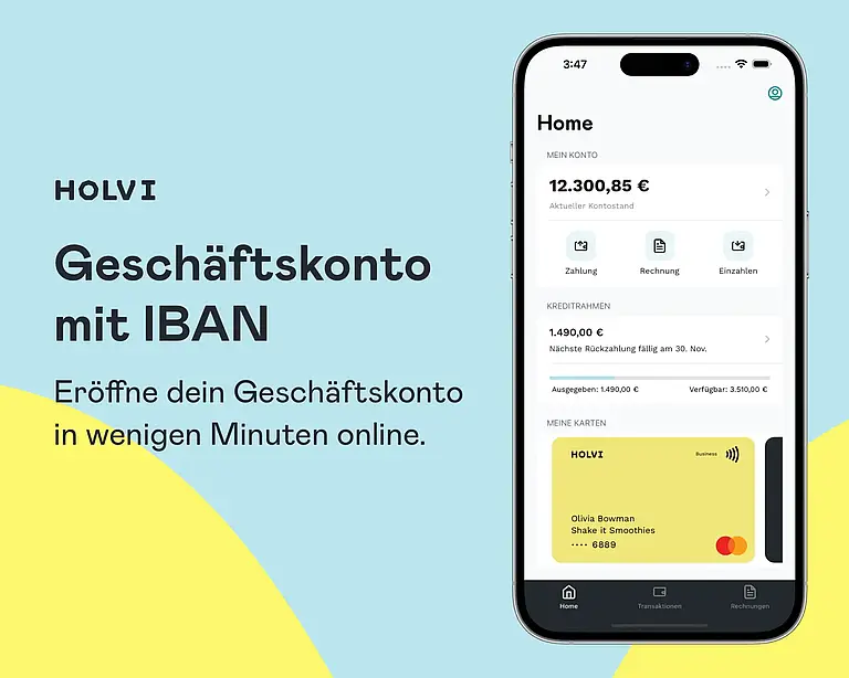 Screenshot partner holvi 001 lexoffice rechnungsprogramm buchhaltungssoftware