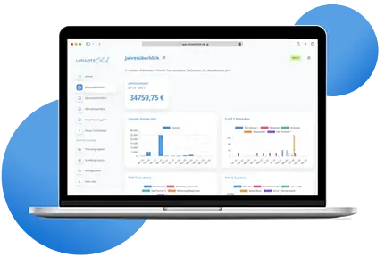 Grafikdatei partner umsatzblick 001 lexoffice rechnungsprogramm buchhaltungssoftware 520x0 c center