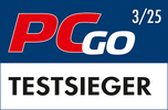 Lexware Office ist Testsieger 2025 bei PCgo