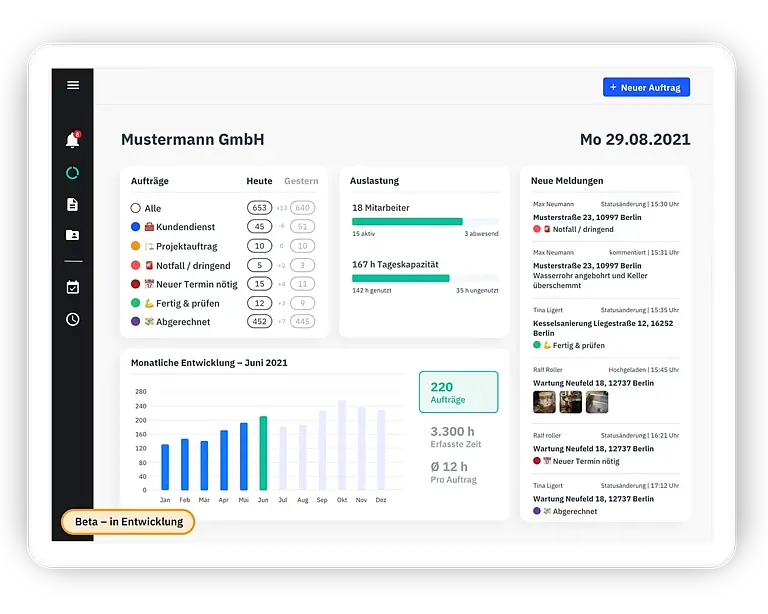 Screenshot partner meisterwerk zeiterfassung app 008 lexoffice rechnungsprogramm buchhaltungssoftware 1280x0 c center